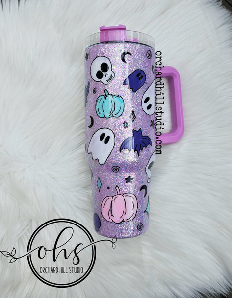 40 oz Pastel Halloween Tumbler