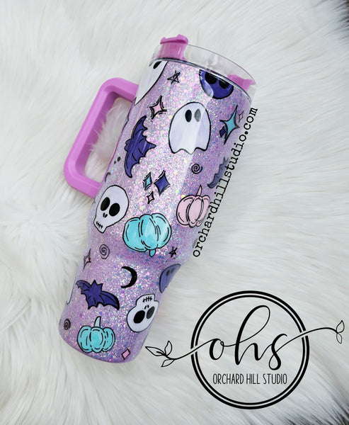 40 oz Pastel Halloween Tumbler
