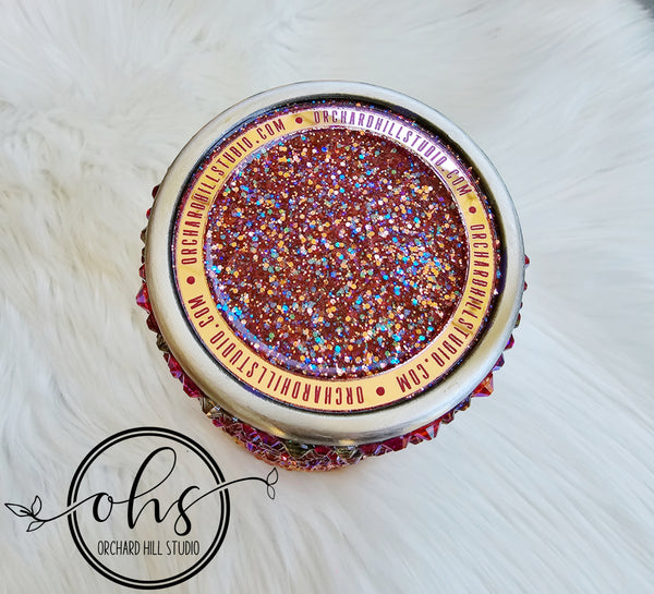 Champagne Ombre Rhinestone Tumbler